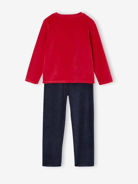 Lot de 2 pyjamas garçon velours police marine - vertbaudet enfant 
