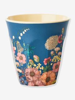 Puériculture-Repas-Gobelet moyen en mélamine FLOWER COLLAGE rice, 250 ml