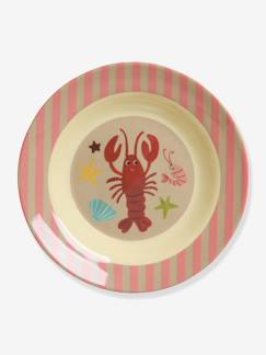 Puériculture-Repas-Assiette à soupe en mélamine pour enfants CORAL OCEAN rice, 250 ml