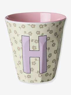 Puériculture-Repas-Gobelet moyen en mélamine avec fleurs TABLE H rice, 250 ml