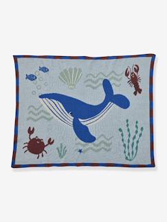 Linge de maison et décoration-Linge de lit bébé-Couverture tricotée pour bébé BLUE OCEAN rice