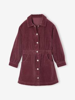 Robe en velours fille  - vertbaudet enfant