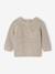 Pull bébé en maille côtelée beige chiné - vertbaudet enfant 