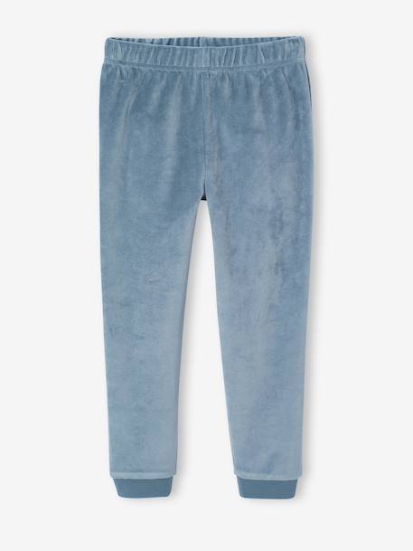 Lot de 2 pyjamas garçon velours snow vert - vertbaudet enfant 