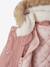 Parka + doudoune fine bébé 3 en 1 olive+vieux rose - vertbaudet enfant 