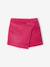Jupe short fille velours fuchsia - vertbaudet enfant 