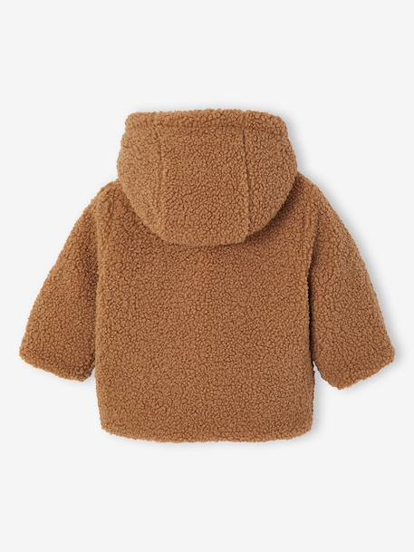 Doudoune à capuche bébé réversible marine - vertbaudet enfant 