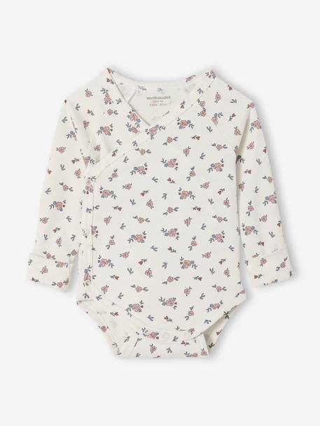 Lot de 3 bodies naissance évolutifs rose - vertbaudet enfant 