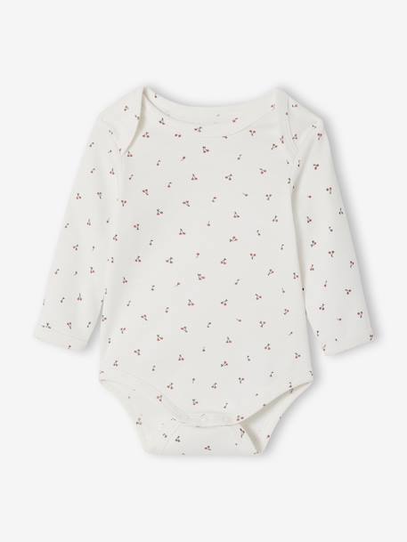 Lot de 5 bodies naissance avec ouverture américaine rose pâle - vertbaudet enfant 