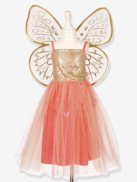 Déguisement Joanna : robe + ailes corail - vertbaudet enfant 