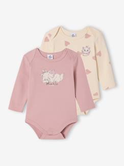 Baby-Set van 2 body's voor meisjes DISNEY ANIMALS® Marie de Aristokatten 