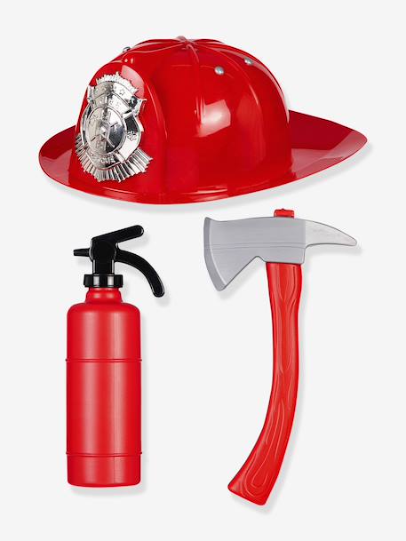 Set du pompier + accessoires rouge - vertbaudet enfant 