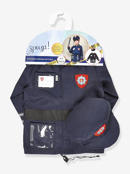 Politieset + benodigdheden SOUZA marineblauw - vertbaudet enfant 