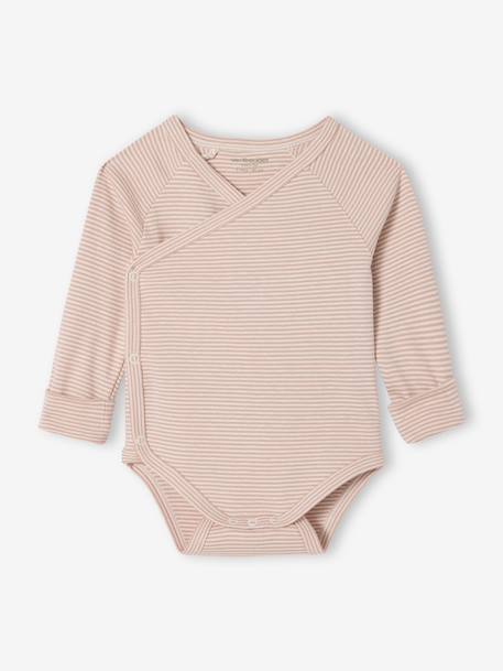 Set van 3 meegroei body's rozen - vertbaudet enfant 