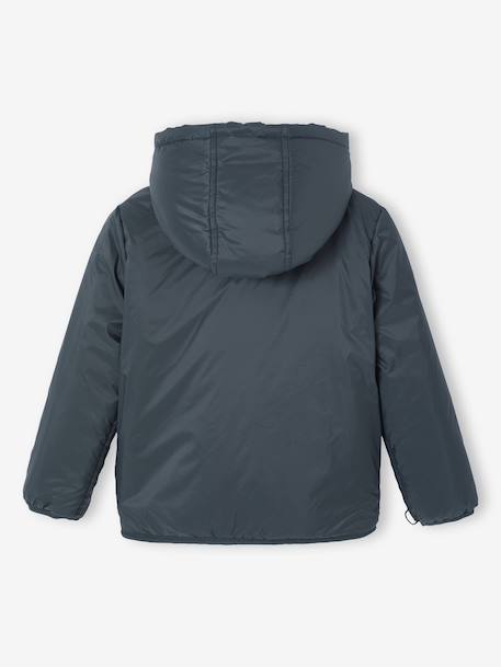 Parka garçon 3 en 1 blouson amovible bleu grisé+kaki+lichen+Marine grisé+noix de pécan - vertbaudet enfant 