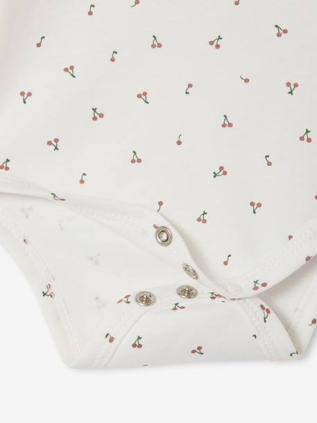 Lot de 5 bodies naissance avec ouverture américaine rose pâle - vertbaudet enfant 