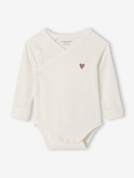 Set van 3 meegroei body's rozen - vertbaudet enfant 