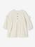 Ensemble naissance robe + bandeau imprimés coeurs écru - vertbaudet enfant 