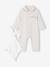 Babyslaappakje set in flanel + knuffels beige - vertbaudet enfant 