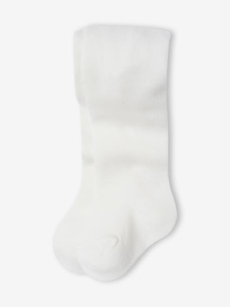 Ensemble naissance robe imprimée à fleurs + collants écru - vertbaudet enfant 