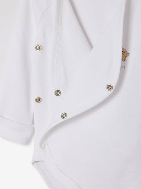 Lot de 5 bodies naissance évolutifs thème dinosaures vert - vertbaudet enfant 