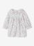 Ensemble naissance robe imprimée à fleurs + collants écru - vertbaudet enfant 