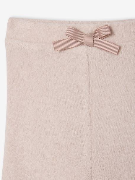 Pantalon naissance en tricot mauve - vertbaudet enfant 