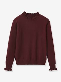 -Pull volanté fille