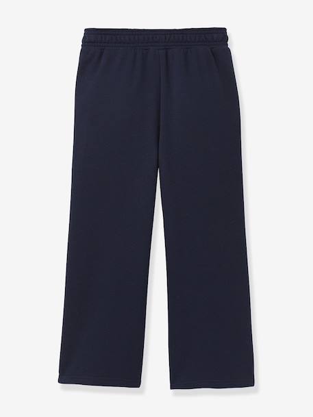 Pantalon de jogging fille coton biologique marine - vertbaudet enfant 