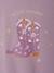 T-shirt met franjes voor meisjes met lange mouwen zachtpaars - vertbaudet enfant 