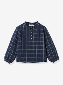 -Blouse en gaze de coton fille