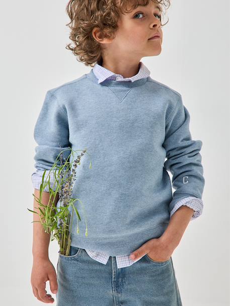 Sweat garçon bleu ciel - vertbaudet enfant 