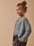 Vestje voor meisjes met wol en mohair CYRILLUS grijs - vertbaudet enfant 