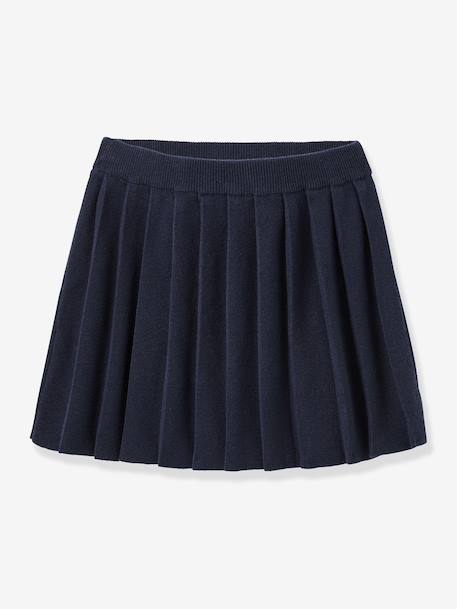 Fille-Jupe-Jupe plissée fille en tricot