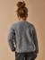 Vestje voor meisjes met wol en mohair CYRILLUS grijs - vertbaudet enfant 
