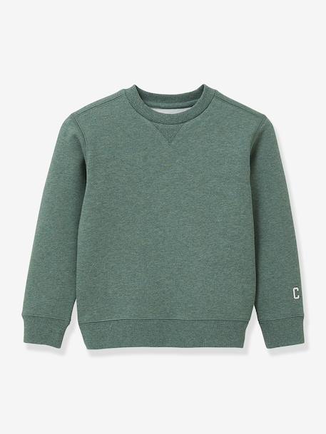 Sweat garçon vert amande - vertbaudet enfant 