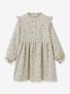 -Jurk met Margotine-print voor meisjes CYRILLUS 