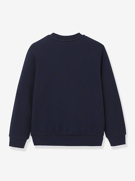 Meisjesvestje van biologisch katoenen sweater CYRILLUS marineblauw - vertbaudet enfant 