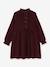Robe velours bordeaux+marine - vertbaudet enfant 