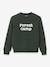 CYRILLUS sweater met sherpavoering voor jongens groen - vertbaudet enfant 