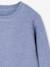 Pull en maille mousseuse garçon blanc chiné+bleu chiné - vertbaudet enfant 