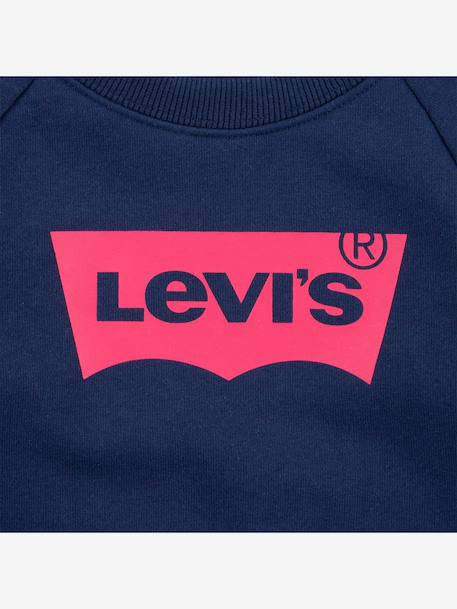 Batwing LEVI'S® sweater met ronde hals marineblauw - vertbaudet enfant 