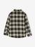 Chemise flanelle carreaux GA doublée Sherpa carreaux vert - vertbaudet enfant 