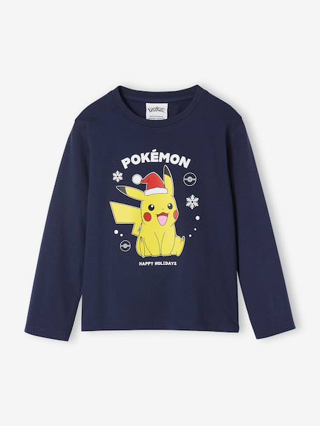 Pyjama de Noël garçon Pokemon marine - vertbaudet enfant 