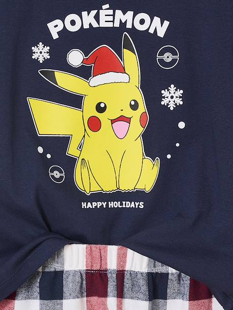 Pyjama de Noël garçon Pokemon marine - vertbaudet enfant 