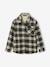 Chemise flanelle carreaux GA doublée Sherpa carreaux vert - vertbaudet enfant 