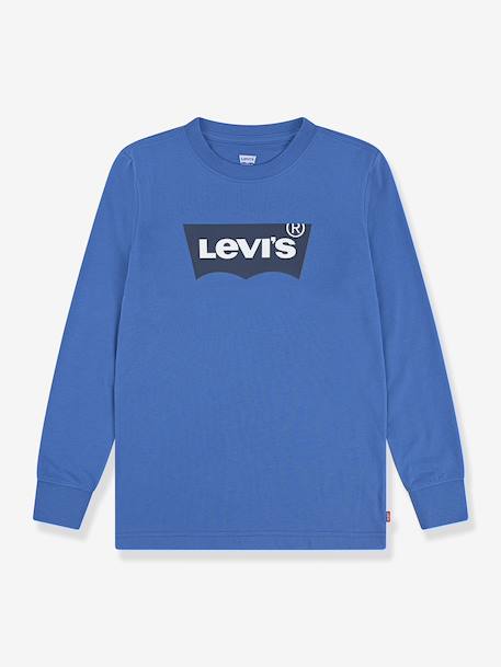 T-shirt Batwing LEVI'S manches longues blanc+bleu - vertbaudet enfant 