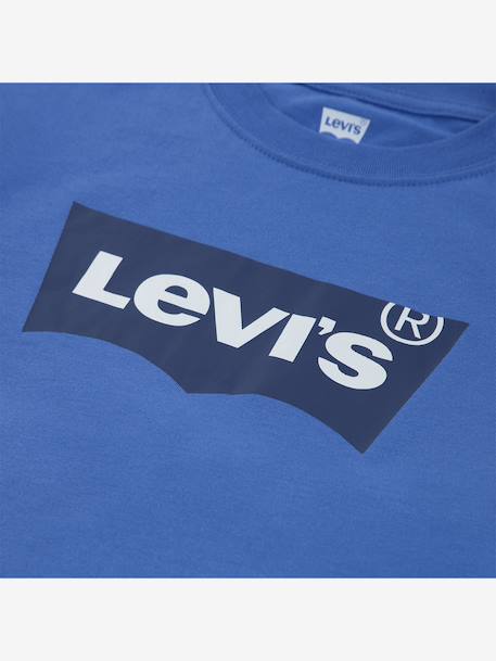 T-shirt Batwing LEVI'S manches longues blanc+bleu - vertbaudet enfant 
