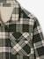 Chemise flanelle carreaux GA doublée Sherpa carreaux vert - vertbaudet enfant 