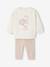 Disney® WINNIE DE POEG babyset  fleece sweater + legging van fluweel / velours vanille - vertbaudet enfant 